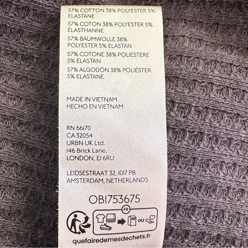 We The Free Coraline Thermal Long Sleeve Top Gray Size S
